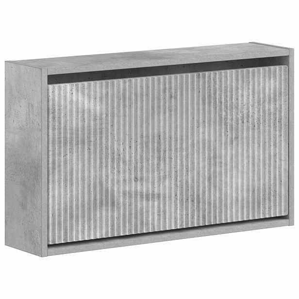 vidaXL Nástěnná skříň na boty ARNHEM 71 x 17 x 43 cm Kompozitní dřevo