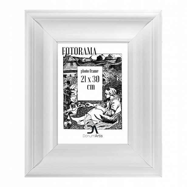 Foto-rám Verona bílý 21x30 mat rám pro grafiky