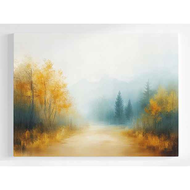Plakát Krajina Podzim Cesta Stezka 100x75