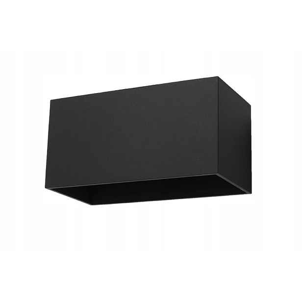 Sollux Lighting Nástěnné svítidlo Quad Maxi černé, 2x40W, hliník, G9, IP20