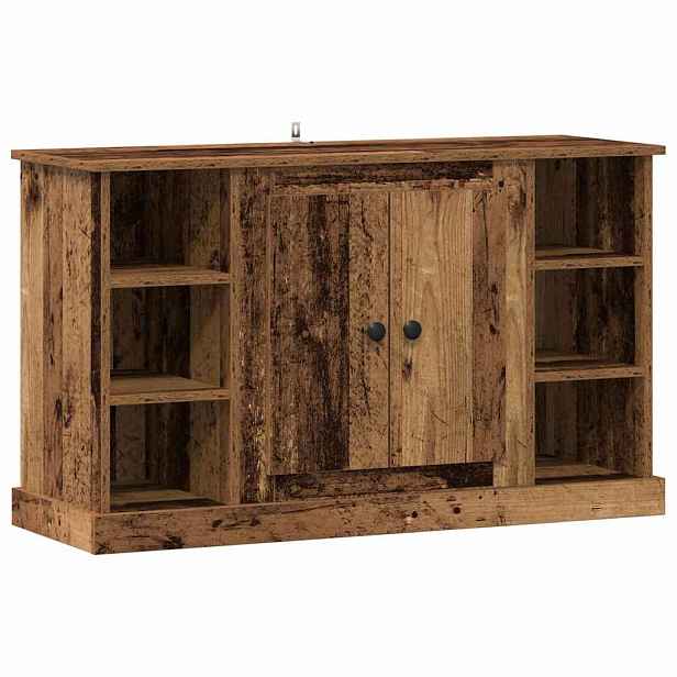 vidaXL Servírovací skříň Staré dřevo 100 x 35,5 x 60 cm