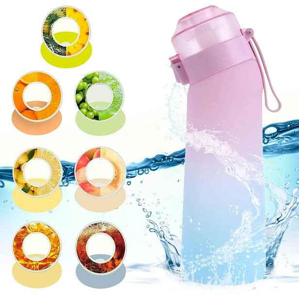 Láhev na vodu Vonný hrnek 650 ml Koření Láhev vody s 7 x Koření