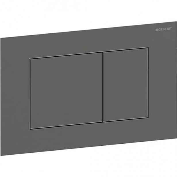 Geberit Sigma40 ovládací tlačítko ocel černý chrom 115.629.QD.1