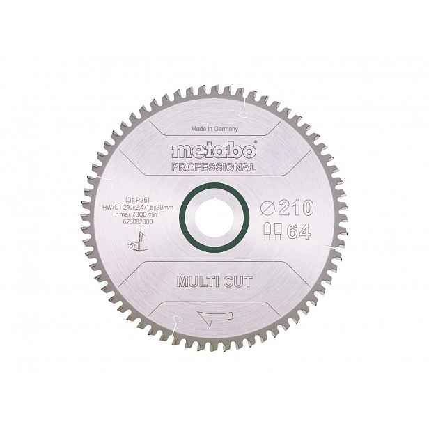 Metabo - Pilový kotouč 210x30 mm, 64 zubů 628082000