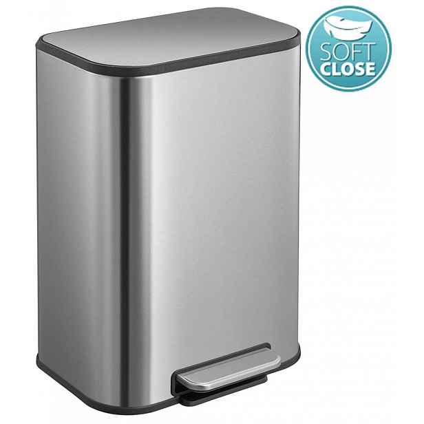 Sapho - Odpadkový koš 5 l, Soft Close, matná nerez DR101