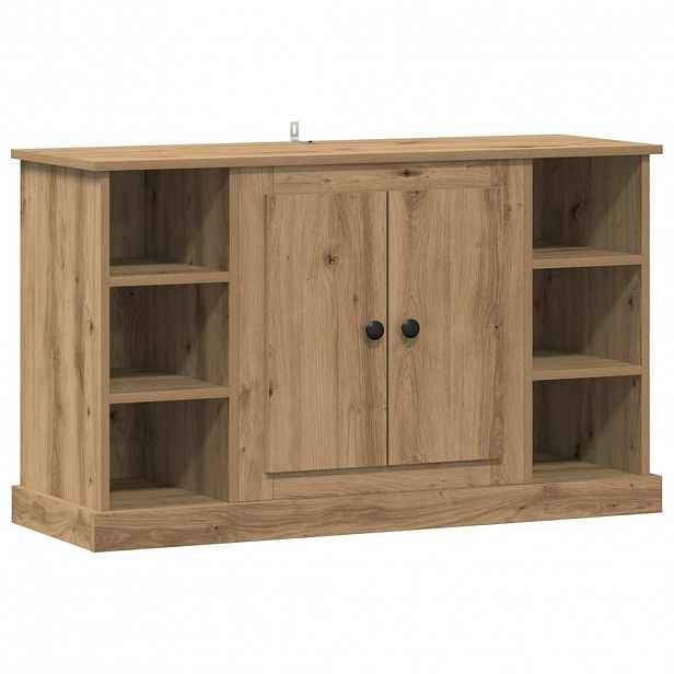 vidaXL Servírovací skříň Artisanový dub 100 x 35,5 x 60 cm
