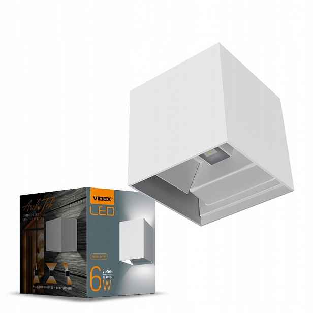 Videx Led architektonická lampa IP54 6W 480 lm VL-AR04-062W