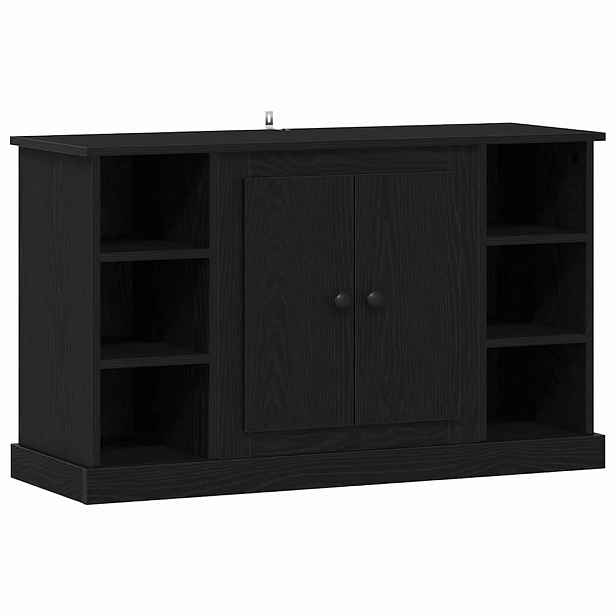 vidaXL Servírovací skříň Černý dub 100 x 35,5 x 60 cm Kompozitní dřevo