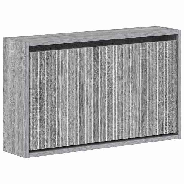 vidaXL Nástěnná skříň na boty ARNHEM 71 x 17 x 43 cm Kompozitní dřevo