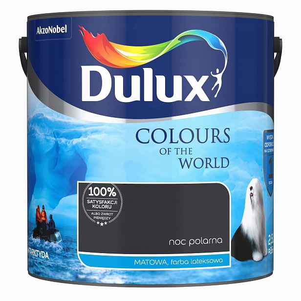 Dulux Barvy světa barva Polární noc mat 2,5L