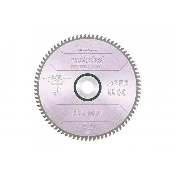 Metabo - Pilový kotouč 250x30 mm, 80 zubů 628088000