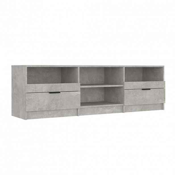 vidaXL TV skříňka betonově šedá 150 x 33,5 x 45 cm kompozitní dřevo