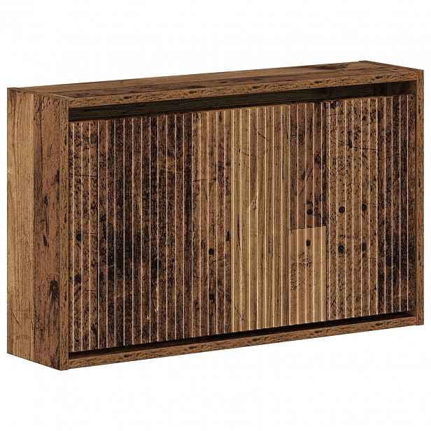 vidaXL Nástěnná skříň na boty ARNHEM 71 x 17 x 43 cm Kompozitní dřevo