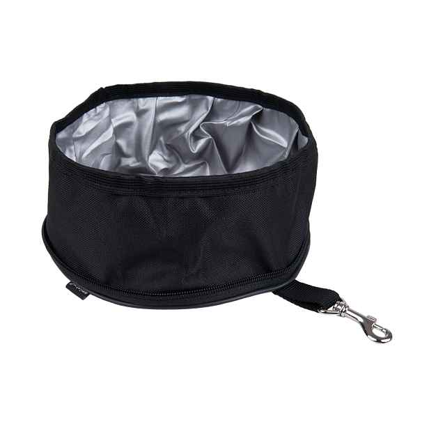 Bezpečnostní vodítko do auta pro psy TRAVELLING černá velikost M, XL Rozměr: L/XL - 23 [ø] x 11 [h] cm