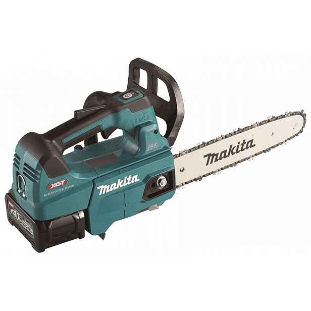 Makita - 40V AKU řetězová pila 30 cm, 1x aku Li-ion XGT 4,0 Ah, nabíječka UC003GM102