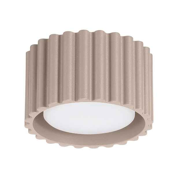 Taupe kovové bodové svítidlo ø 10 cm Zora – Sollux