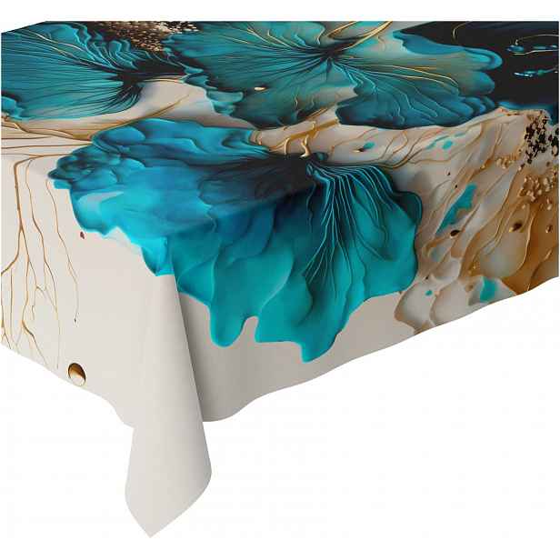 Ubrus Odolný Skvrnám Na Stůl 140X300 CM Hladký Matný Silný Dekorativní 136