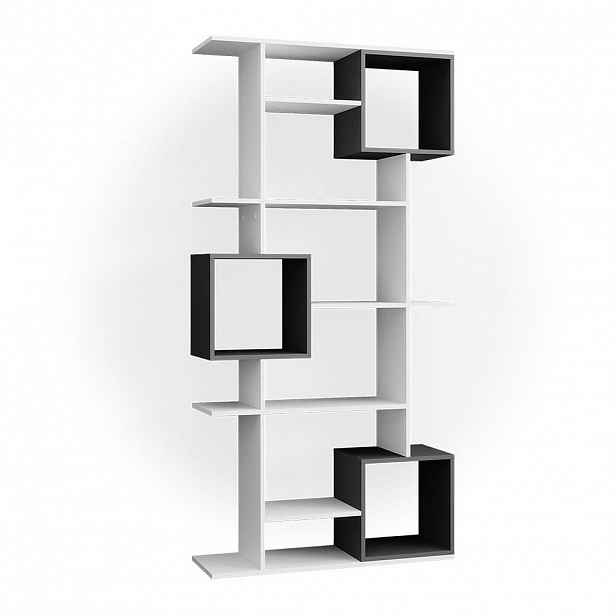 Vicco DĚLICÍ STĚNA Cube Bílá/antracitová 92 x 187.7 cm