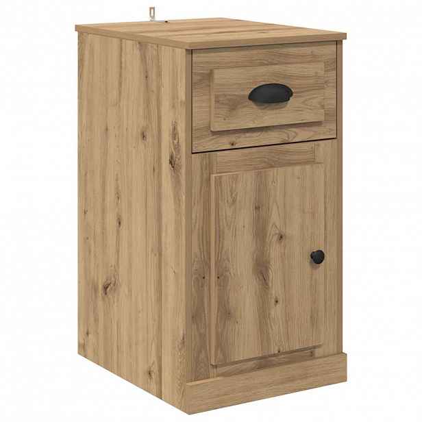 vidaXL Boční skříňka 40 x 50 x 75 cm Kompozitní dřevo Artisanový dub