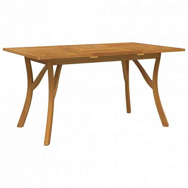 vidaXL Zahradní stůl 150 x 90 x 75 cm masivní akáciové dřevo