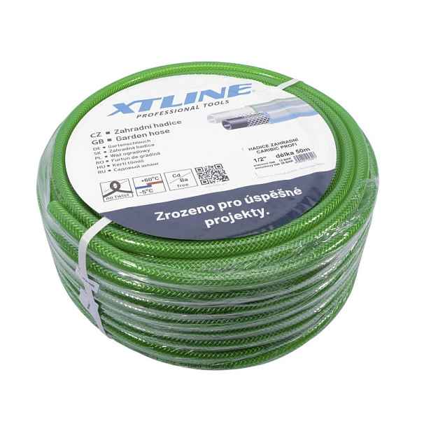 XTline Hadice zahradní zelená PVC 1" 50 m