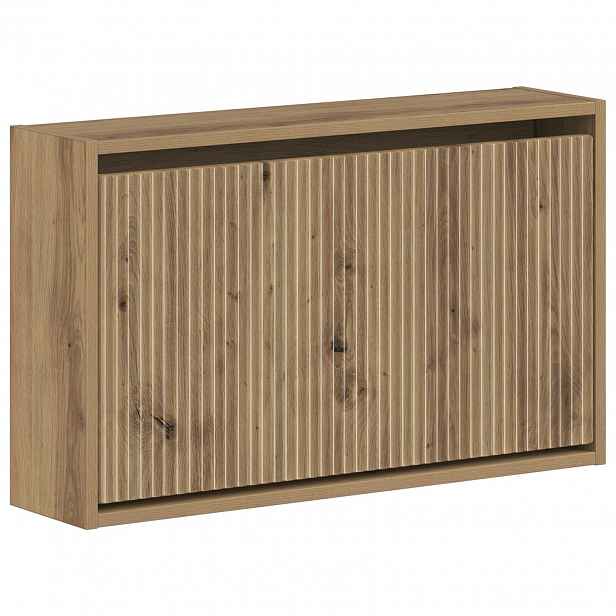 vidaXL Nástěnná skříň na boty ARNHEM 71 x 17 x 43 cm Kompozitní dřevo