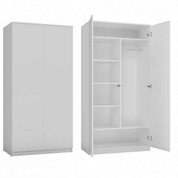 RAUMHIRSCH FURNITURE SKŘÍŇ Bílá 90/180/50