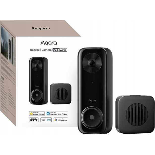 Videodomofon 2K Wifi PoE Smart Zvonek S Kamerou Pro Nahrávání 24/7