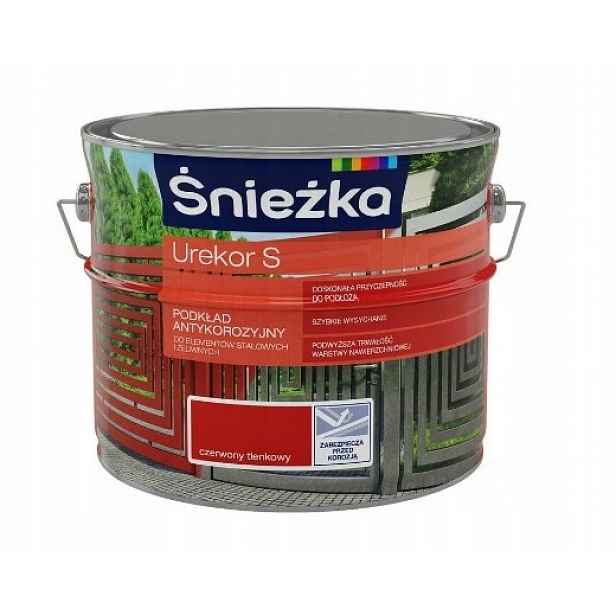 Antikorozní podkladový nátěr kov Urekor S Śnieżka červený oxidový 2,5 l