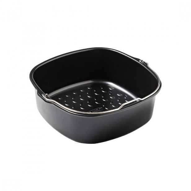 Čtvercová nádoba na horkovzdušnou fritézu, ocel, 21 x 20 cm - PYREX