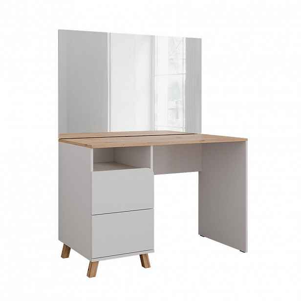 Vicco TOALETNÍ STOLEK Karen Bílá/Artisan 110 cm se zrcadlem