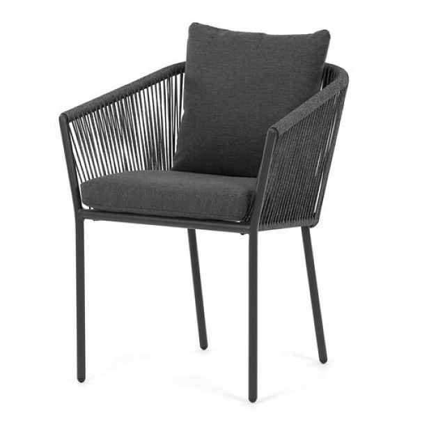 Zahradní židle Autronic šedá Hliník AZC-C1179 GREY