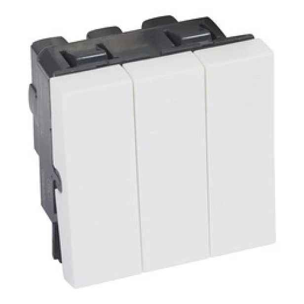 Dvojitý jednopólový schodišťový spínač 20AX 2M Legrand 572044