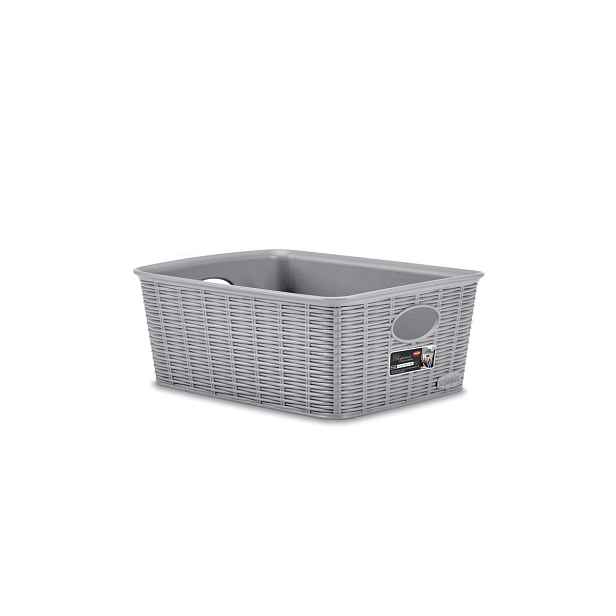 STEFANPLAST Elegance 30988 Úložný koš M High, šedý