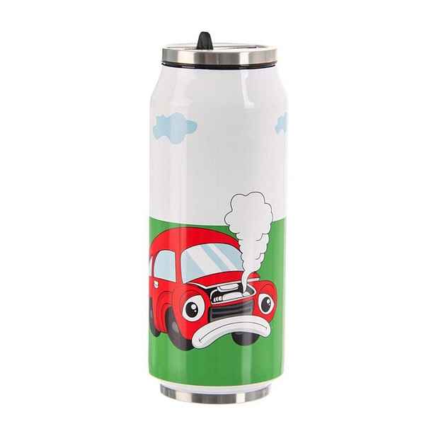 termoska 0,4l NR PLECHOVKA AUTO, dětská