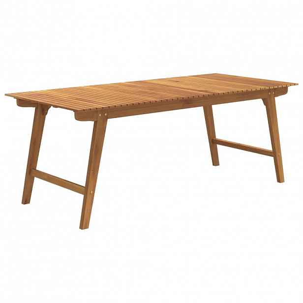 vidaXL Zahradní stůl 200 x 90 x 75 cm masivní akáciové dřevo