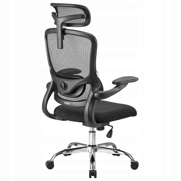 Kancelářská židle Ergonomické nastavení opěrky hlavy Područky 150 kg