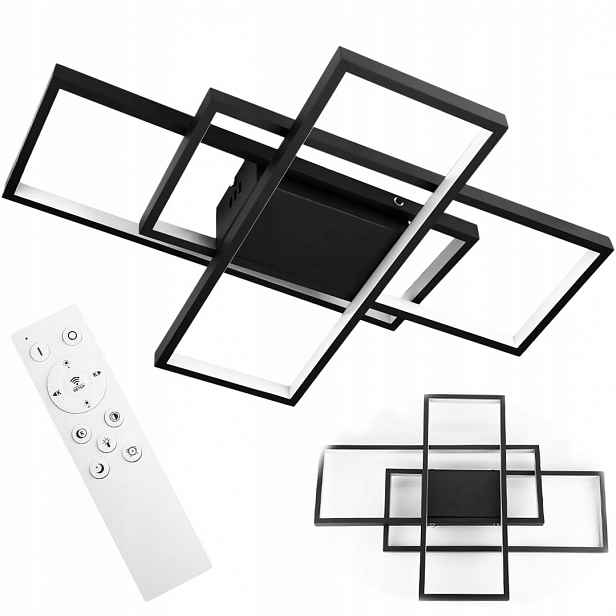Led Stropní Závěsná Lampa Stmívatelná Barvy 72W