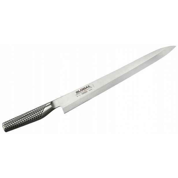 Nůž Yanagi Sashimi Global G-14R 30 cm pro praváky na filetování oceli