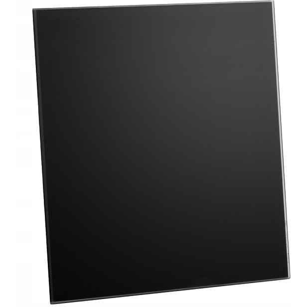 Ventilační Mřížka 15x15 Dekorativní Skleněná Černá Matná Univerzální
