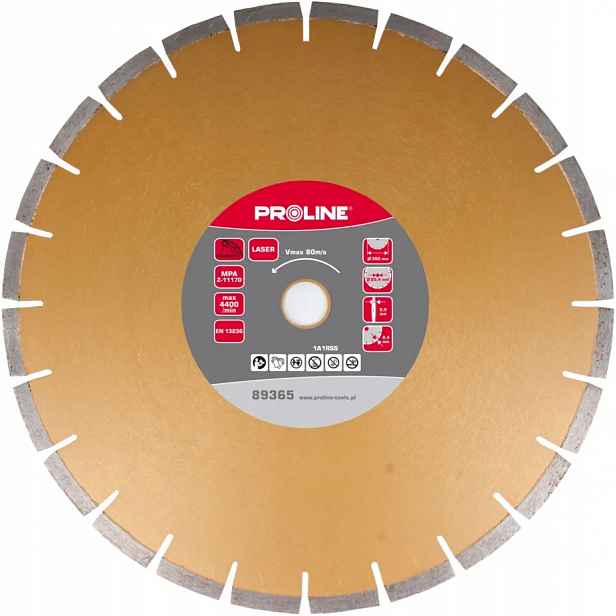 Diamantový kotouč segmentový Laser granit 350x2,9x8,4x25,fmm Proline 89365