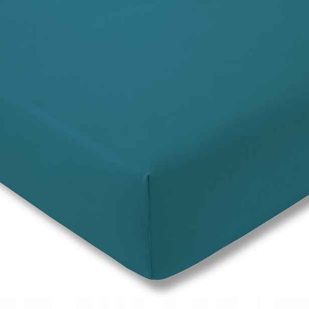 Estella Prostěradlo Zwirn Jersey 51 Cyan 150x200