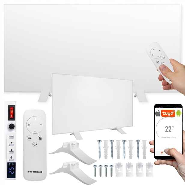 Infračervený topný panel s Ir zářičem 770W Wifi 60x120 cm