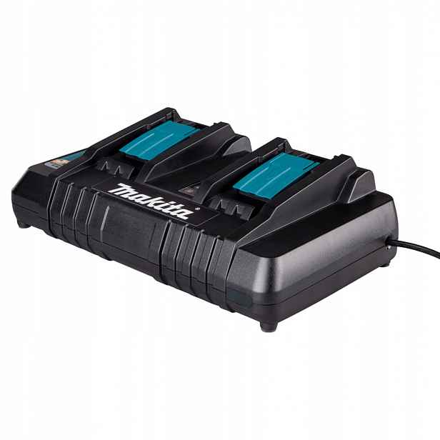 Vícenapěťová nabíječka se dvěma porty Makita DC18RD Lxt 14,4-18V 9A