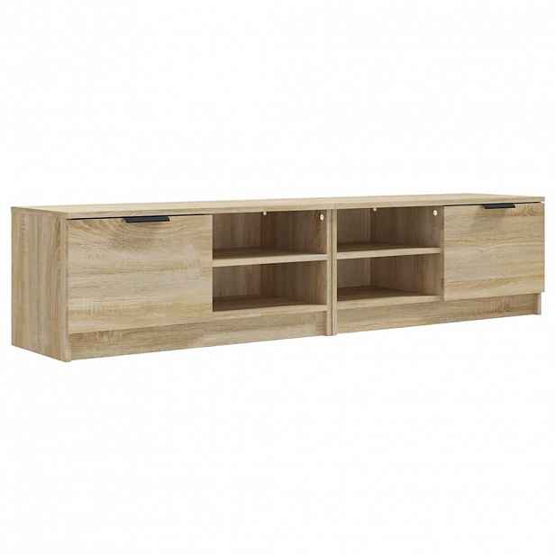 vidaXL TV skříňky 2 ks dub sonoma 80 x 35 x 36,5 cm kompozitní dřevo