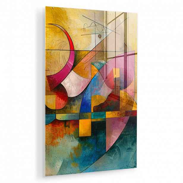 MuchoWow OBRAZ NA AKRYLOVÉM SKLE Umění - abstraktní - moderní 40x60 cm
