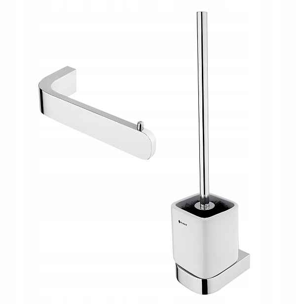 Nimco Nikau chrom, sada k Wc, keramika, patentovaný design Nk set-94KN-26_