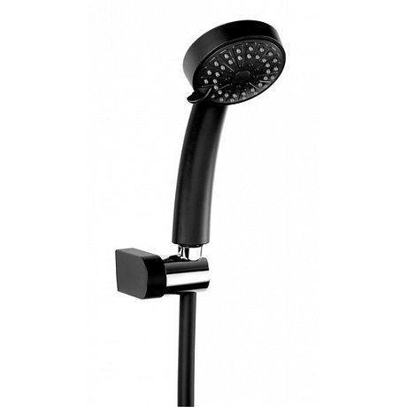 Sprchový set Novaservis na stěnu bez baterie chrom-černá MINI869,5