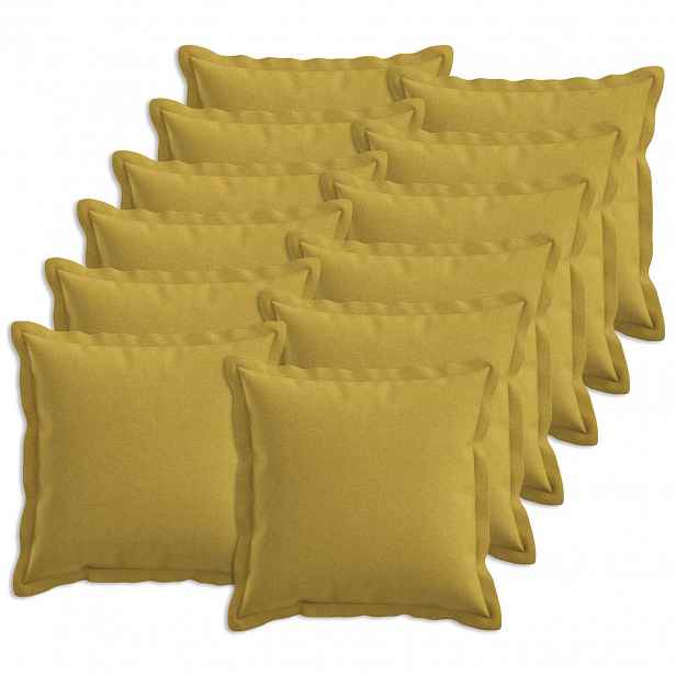 vidaXL Povlak na polštář 12 pcs HOUTEN Světlá zelená 50 x 50 cm
