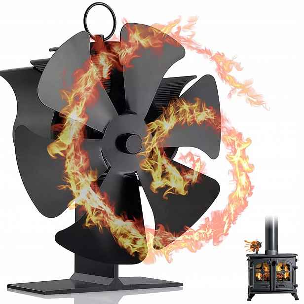 Ventilátor Krbu Pro Topná Kamna, Ventilátor Kamna Na Dřevo